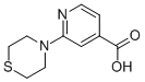 2-Thiomorpholinoisonicotinic acid Structure,884507-29-3Structure