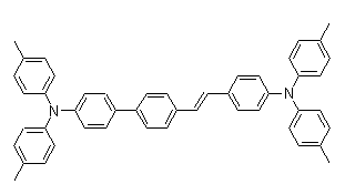 4-[2-[4-[双(4-甲基苯基)氨基]苯基]乙烯]-N,N-双(4-甲基苯基)-[1,1-联苯]-4-胺结构式_885040-17-5结构式