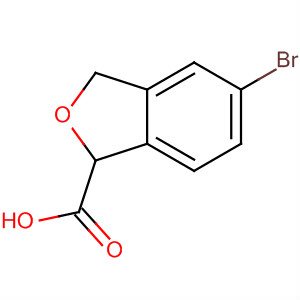 5-Bromo-2,3-dihydro-2-benzofurancarboxylic acid Structure,885069-03-4Structure