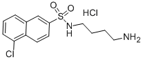 N-(4-aminobutyl)-5-chloro-2-naphthalenesulfonamide hydrochloride Structure,88519-57-7Structure