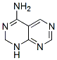 (7CI)-4-氨基-1,2-二氢嘧啶并[4,5-d]嘧啶结构式_88526-65-2结构式