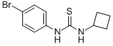 1-(4-Bromophenyl)-3-cyclobutyl-thiourea Structure,885266-88-6Structure