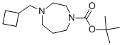 1-Boc-4-(cyclobutylmethyl)-1,4-diazepane Structure,885266-92-2Structure