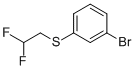 1-Bromo-3-(2,2-difluoro-ethylsulfanyl)-benzene Structure,885267-08-3Structure