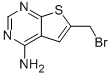 6-(Bromomethyl)thieno[2,3-d]pyrimidin-4-amine Structure,885269-04-5Structure