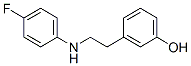 3-[2-(4-Fluoro-phenylamino)-ethyl]-phenol Structure,885270-39-3Structure