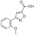 3-(2-Methoxy-phenyl)-isoxazole-5-carboxylic acid Structure,885273-84-7Structure