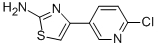 4-(6-Chloro-pyridin-3-yl)-thiazol-2-ylamine Structure,885279-42-5Structure