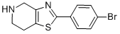 2-(4-Bromo-phenyl)-4,5,6,7-tetrahydro-thiazolo[4,5-c]pyridine Structure,885279-57-2Structure