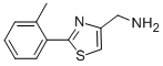 2-(2-Methylphenyl)-4-thiazolemethanamine Structure,885280-68-2Structure