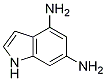 4,6-Diaminoindole Structure,885518-11-6Structure