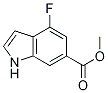 4-Fluoro-6-indole carboxylic acid methyl ester Structure,885518-27-4Structure