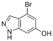 4-Bromo-6-hydroxy(1h)indazole Structure,885518-75-2Structure