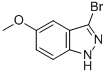 3-Bromo-5-methoxy-1h-indazole Structure,885519-30-2Structure