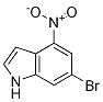 1H-indole, 6-bromo-4-nitro- Structure,885520-50-3Structure