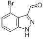 4-Bromo-3-(1h)indazole carboxaldehyde Structure,885521-76-6Structure