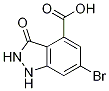 6-Bromo-3-hydroxy-4-(1h)indazole carboxylic acid Structure,885523-69-3Structure