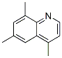 4,6,8-Trimethylquinoline Structure,88565-88-2Structure