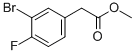 Methyl (3-bromo-4-fluorophenyl)acetate Structure,885681-61-8Structure