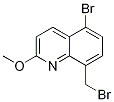 5-Bromo-8-(bromomethyl)-2-methoxyquinoline Structure,885687-81-0Structure