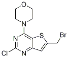 4-(6-(Bromomethyl)-2-chlorothieno[3,2-d]pyrimidin-4-yl)morpholine Structure,885698-98-6Structure