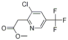 Methyl 2-(3-chloro-5-(trifluoromethyl)pyridin-2-yl)acetate Structure,885949-63-3Structure