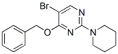 4-Benzyloxy-5-bromo-2-(piperidin-1-yl)pyrimidine Structure,885952-22-7Structure