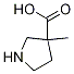 3-Methyl-pyrrolidine-3-carboxylic acid Structure,885953-27-5Structure