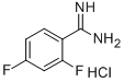 2,4-Difluoro-benzamidine hydrochloride Structure,885957-21-1Structure