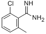 2-Chloro-6-methyl-benzamidine Structure,885963-43-9Structure