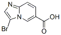 3-Bromoimidazo[1,2-a]pyridine-6-carboxylic acid Structure,886362-00-1Structure