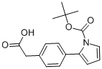 4-(2-N-boc-pyrrole)phenylaceticacid Structure,886363-15-1Structure