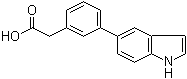 3-(1H-indol-5-yl)benzeneacetic acid Structure,886363-20-8Structure