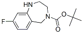 4-BOC-8-fluoro-2,3,4,5-tetrahydro-1H-benzo[e][1,4]diazepine Structure,886364-28-9Structure