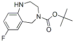 4-Boc-7-fluoro-2,3,4,5-tetrahydro-1H-benzo[e][1,4]diazepine Structure,886364-36-9Structure