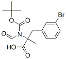 2-N-boc-3-(3-bromo-phenyl)-2-methylaminomethyl-propionic acid Structure,886364-79-0Structure