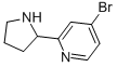 4-Bromo-2-(pyrrolidin-2-yl)pyridine Structure,886365-52-2Structure