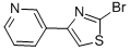 2-Bromo-4-(pyridin-3-yl)thiazole Structure,886370-95-2Structure