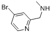 (4-Bromopyridin-2-ylmethyl)methylamine Structure,886371-85-3Structure