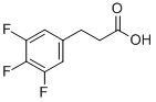 3-(3,4,5-Trifluorophenyl)propionic acid Structure,886499-50-9Structure