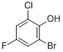 2-Bromo-6-chloro-4-fluorophenol Structure,886499-83-8Structure