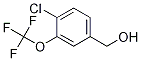 4-Chloro-3-(trifluoromethoxy)benzenemethanol Structure,886500-89-6Structure