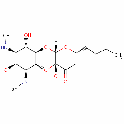 丙大观霉素结构式_88669-04-9结构式