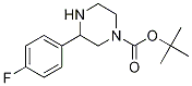 3-(4-氟苯基)哌嗪-1-羧酸叔丁酯结构式_886767-25-5结构式