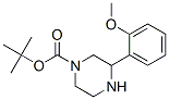 3-(2-Methoxy-phenyl)-piperazine-1-carboxylic acid tert-butyl ester Structure,886768-01-0Structure