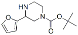 3-Furan-2-yl-piperazine-1-carboxylic acid tert-butyl ester Structure,886771-26-2Structure