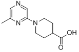 1-(6-Methylpyrazin-2-yl)piperidine-4-carboxylic acid Structure,886851-58-7Structure