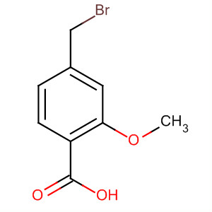 4-(Bromomethyl)-2-methoxybenzoic acid Structure,88709-30-2Structure