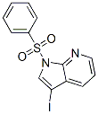 1H-Pyrrolo[2,3-b]pyridine, 3-iodo-1-(phenylsulfonyl)- Structure,887115-53-9Structure