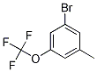 1-Bromo-3-methyl-5-(trifluoromethoxy)benzene Structure,887266-91-3Structure